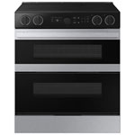 Open Box - Samsung 30" Double Oven Slide-In Electric Air Fry Range (NSE6DG8550SRAC) - Stainless - Perfect Condition