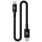 Beats By Dr. Dre 0.2m (0.65 ft.) USB-C to Lightning Woven Cable (MEQM4LL/A) - Bolt Black
