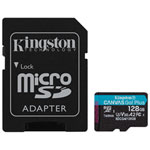 Kingston Canvas Go! Plus 128GB 200MB/s U3 V30 microSD Carte mémoire