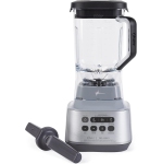 Oster 1000-Watt Mélangeur professionnel avec 9-Cup Tritan Jar, Tamper Tool et les programmes Auto – gris