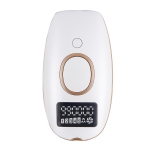 Laser Hair Removal Unit with 1 Shaver, Painless Laser Hair Removal Unit, Permanent Hair Removal IPL System 990000 Light Pulse Whole Body Epilator, Unisex Epilator white