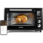 Cosori Smart 12-in-1 Air Fryer Toaster Oven Combo, 30L, Wi-Fi, Alexa Compatible, with 100 Recipes, Dehydrator, and Accessories