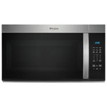 Open Box - Whirlpool Over-The-Range Microwave - 1.7 Cu. Ft. - Fingerprint Resistant Stainless Steel - Scratch & Dent