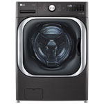 Open Box - LG 6.0 Cu. Ft. High Efficiency Front Load Steam Washer (WM8900HBA) - Black Steel - Perfect Condition