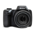 Kodak PIXPRO Astro Zoom AZ528-BK 16 MP Caméra numérique avec 52x Zoom optique 24mm Lentille à angle large 6 Fps Shooting Burst 1080P Complet HD Connexion Wi-Fi et une 3" LCD Écran (Bl