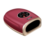 Hand massager rechargeable palm care instrument kneading finger decompression electric physiotherapy instrument home use——red