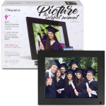 Aluratek 9" WiFi Touchscreen IPS LCD Display Digital Photo Frame with Motion Sensor and 16GB Built-in Memory, Easy Setup for Photo Sharing - AWS09F
