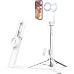 YOULIGHTS Magnetic Selfie Stick Tripod with Remote,54" Phone Tripod Compatible with MagSafe,Fit for iPhone 12/13/14/15 Series,Magsafe Case and Other Phones with Metal Ring
