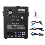 VEVOR 500W Cold Spark Machine, Output Fireworks Controller, 6.6-13ft Adjustable Height, with Advanced DMX System,LED Screen,Portable Handle, HeavyDuty Aluminum Alloy