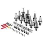 VEVOR CAT40 Collet Holder ER 16/32 Collet Set,35 PCs,SLN FMB ER16/32 APU Tool Holders Spring Steel Collet Chucks with 10 Pull Studs and 3 Wrenches,for Milling Drill Presses Boring