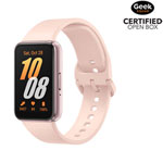 Open Box - Samsung Galaxy Fit3 Fitness Tracker with Heart Rate Monitor & Sleep Tracking – Connected GPS – Pink Gold