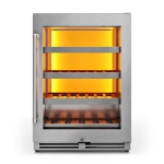 Thor Cuisine 24-Inch Refroidisseur à vin monozone, 45 Capacité de bouteille de vin – Modèle TWC24UL