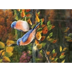 Bluebird Glass Cutting Board