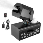 VEVOR 2000W Snow Machine, High Output 70㎡ Wide Coverage Snow Maker Machine with 2 Remotes Control, 90° Shaking Head Jet Foam Machine Snow Spraying Machine for Christmas Parties