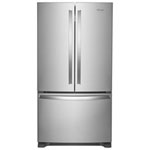 Open Box - Whirlpool 36" 25.2 Cu. Ft. French Door Refrigerator (WRFF3036RZ) - Stainless Steel - Scratch & Dent