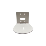 HuddleCamHD Small Universal Wall Mount Bracket for Security Cameras - White - (HCM-1-WH)