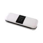 Vacuum sealer - 10-second lock, multi-mode button control, compact and easy to rinse, wet and dry, one-button operation, simple and portable, white, dual motor