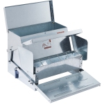 VEVOR 25 lbs Automatique d'alimentation de poulet, alimentation de capacité 10 Poulets jusqu'à 11 Jours, alimentateur de volaille en acier galvanisé