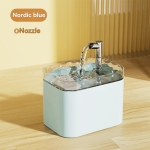 Couleur: Couverture transparente bleue