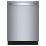 Bosch 800 Series 24" 42dB Smart Top-Control CrystalDry Stainless Steel Tub Dishwasher with Third Rack (SHX78DM5N) - Stainless Steel