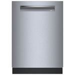 Bosch 800 Series 24" 42dB Smart Top-Control CrystalDry Dishwasher with Third Rack (SHP78DM5N) - Stainless Steel
