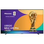 Hisense 85" U88QG Series 4K UHD Dolby Vision HDR Mini-LED QLED Pro 165Hz Google TV Smart TV (85U88QG) - 2025 - Great for Gaming & Streaming