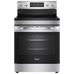 Midea 30" 6.3 Cu. Ft. Freestanding Electric Range (MER30B14ASTC) - Stainless Steel