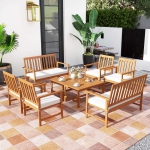 Couleur: 8PC – Naturel + blanc cassé
