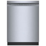 Open Box - Bosch 300 Series 24" 48dB Built-In Dishwasher w/ Stainless Steel Tub- Stainless Steel - Scratch & Dent