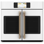 Open Box - Café 30" 5 Cu. Ft. True Convection Electric Wall Oven (CTS90FP4NW2) - Matte White - Perfect Condition
