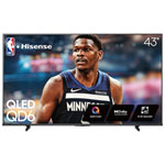 Hisense 43" QD6QF 4K UHD HDR QLED Dolby Vision/Atmos 4K AI Incendie à l'échelle supérieure TV Intelligent TV (43QD6QF) - 2025 - Idéal pour le Streaming & Jeu