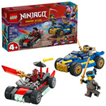LEGO Ninjago: Rogue contre Drix Race Car Duel - 111 Pièces (71840)