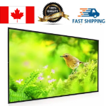 eGalaxy ® 4K/8K 120 2.35:1 Projector Screen Fixed Frame Thin Border Fixed Frame (Grey) PSFN 120DG