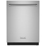 Open Box - KitchenAid 24" 44dB Built-In Dishwasher with Stainless Steel Tub -PrintShield Stainless - Scratch & Dent