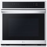 Open Box - LG 30" 4.7 Cu. Ft. True Convection Electric Wall Oven- Smudge Resistant SS - Perfect Condition