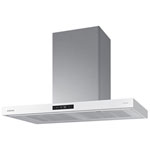 Open Box - Samsung Bespoke 36" Wall Mount Range Hood (NK36CB700WCGAA) - Grey Glass - Perfect Condition