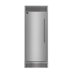 Forno Maderno 28" Réfrigérateur convertible intégré, 13.6 cu.ft. Swing gauche avec grille décorative - 32" Large