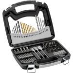 VEVOR 101 Pieces Drill and Driver Bit Set, Screwdriver Bit Suitable for Wood Metal Cement Drilling and Screw Driving, Drill Bit Sets Combo Kit Assorted in Organized Carrying Case