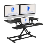 FlexiSpot 35in Standing Desk Converter, Black