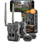 SPYPOINT Flex G-36-TWIN Camo | Outdoor Cellular Trail Camera | 1080p Video with Sound, 36 Megapixels, 0.3S Trigger Speed, 100 Flash and Detection Range | with Improved Battery Life