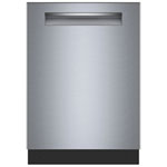 Bosch 500 Series 24" 44dB Smart Top-Control AutoAir Dishwasher with Third Rack (SHP65DM5N) - Stainless Steel