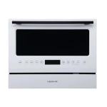 Farberware 6 Piece Top-Control Dishwasher - White