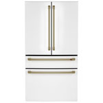 Café 36" 23.2 Réfrigérateur de porte français avec distributeur d'eau (CJE23DP4WW2) - Blanc mat