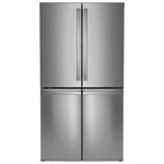 Profile 36" 28.4 Cu. Ft. 4-Door Refrigerator with Water Dispenser (PAD28BYTFS) - Stainless Steel