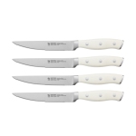 HENCKELS Forged Accent 4 Piece Steak Set, White