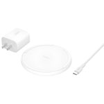 Belkin 15W Qi2 Wireless Charging Pad with MagSafe - White