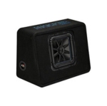 Kicker 44TL7S102 Single Solo-Baric L7S Series 2-ohm 10" Subwoofer Enclosed
