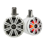 Kicker 45KMTC8W 8" Wakeboard Tower Speakers- White