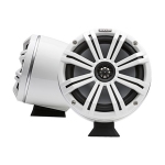 Kicker 46KMFC8W 8" Loaded Flat-Mount Marine Tower Speakers - White