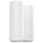 NETGEAR Orbi Whole Home Mesh Wi-Fi 7 System (RBE372-100CNS) - 2 Pack
